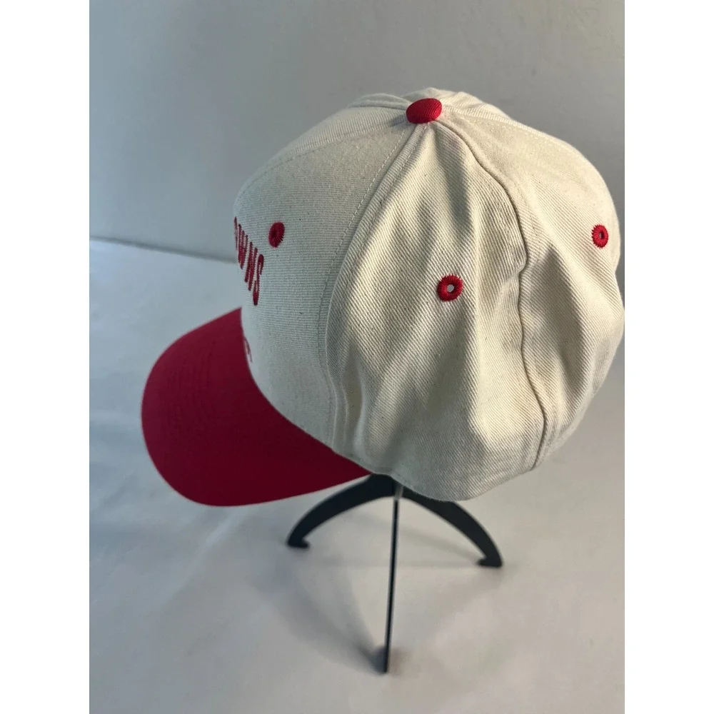 Vintage Mens Vtg 1994 Alzafar Kerr Klowns Kerrville Texas White Red‎ Snapback